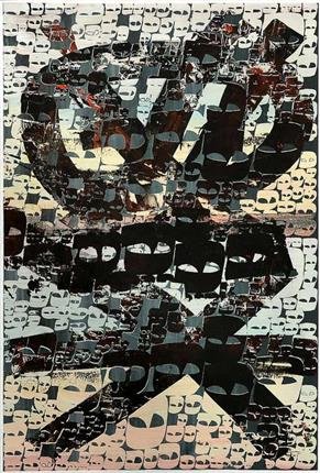 Charles Hossein Zenderoudi, Untitled, 1971