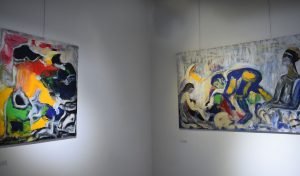 Solo Painting Exhibition, installation view