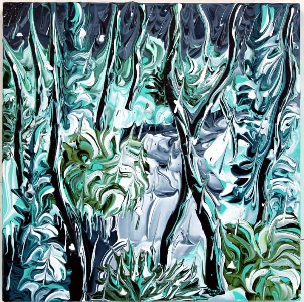 Gregory Horndeski, One Square Foot of Winter in the Rockies, 2025