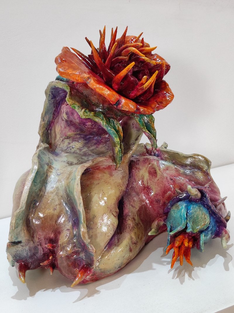 Somayeh Hejazi, Fire on the Garden, 2024