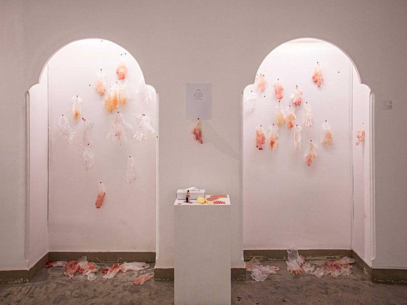 Instructions for..., installation view
