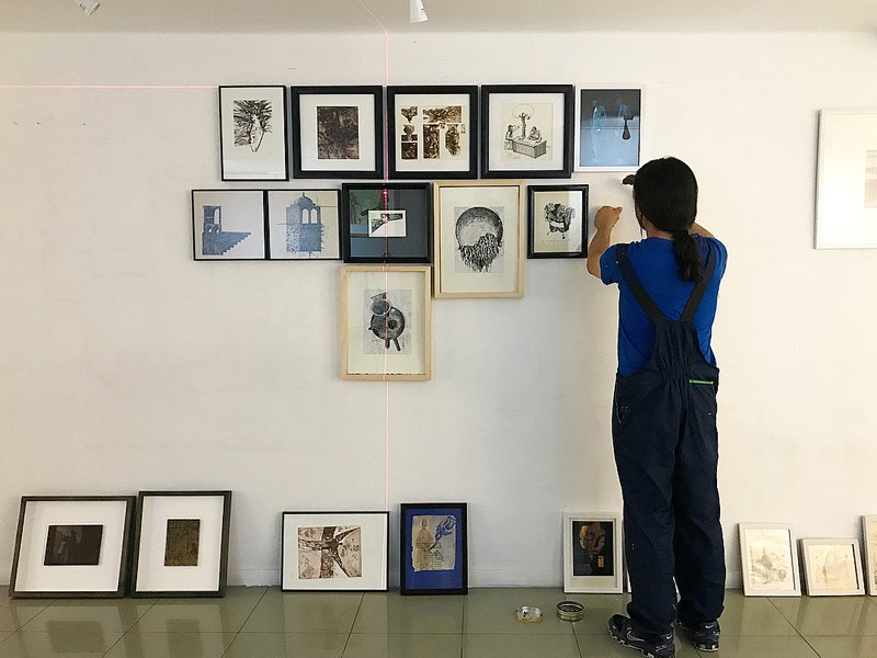 امرداد، نمای چیدمان