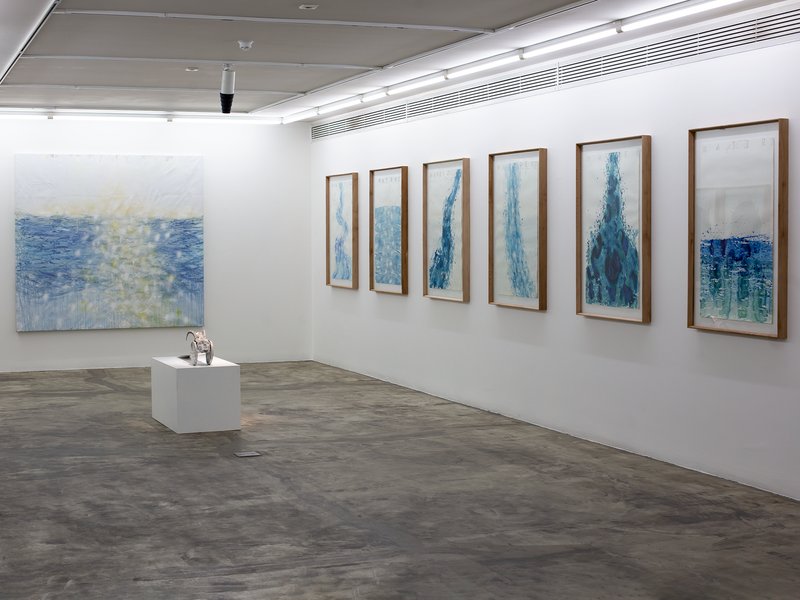 Recent Works In Times of Quarantine , installation view