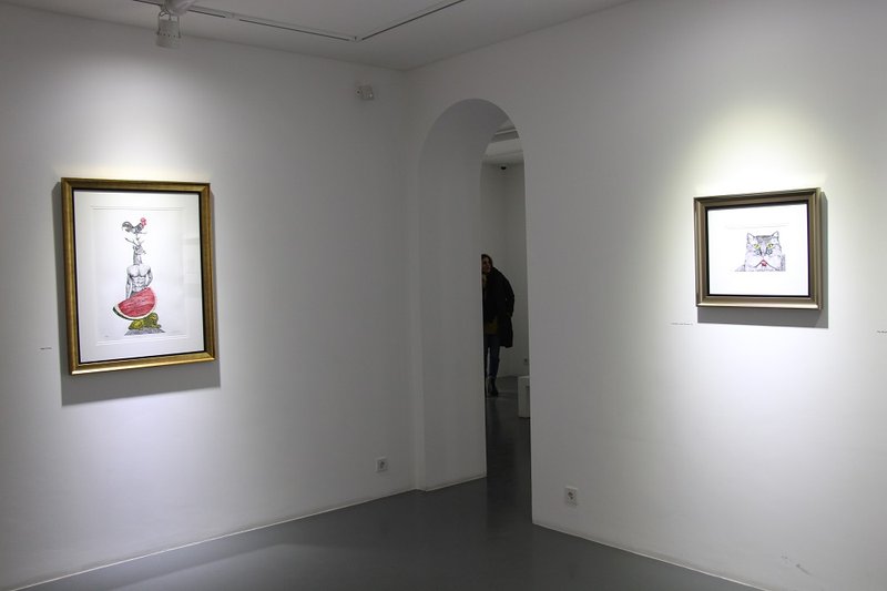 Lion and Pistachio, installation view