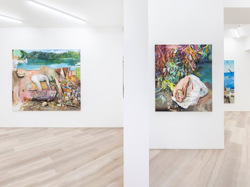 Let The Wound Lie Open, installation view