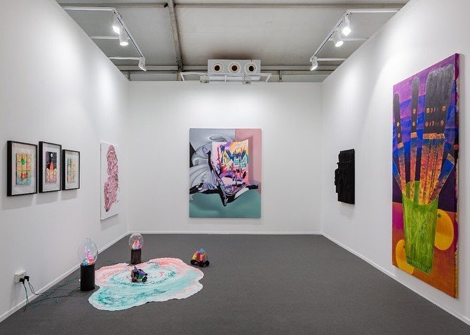 Installation view.