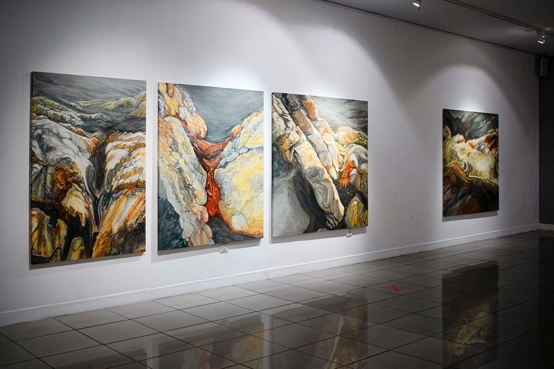 Bones, installation view