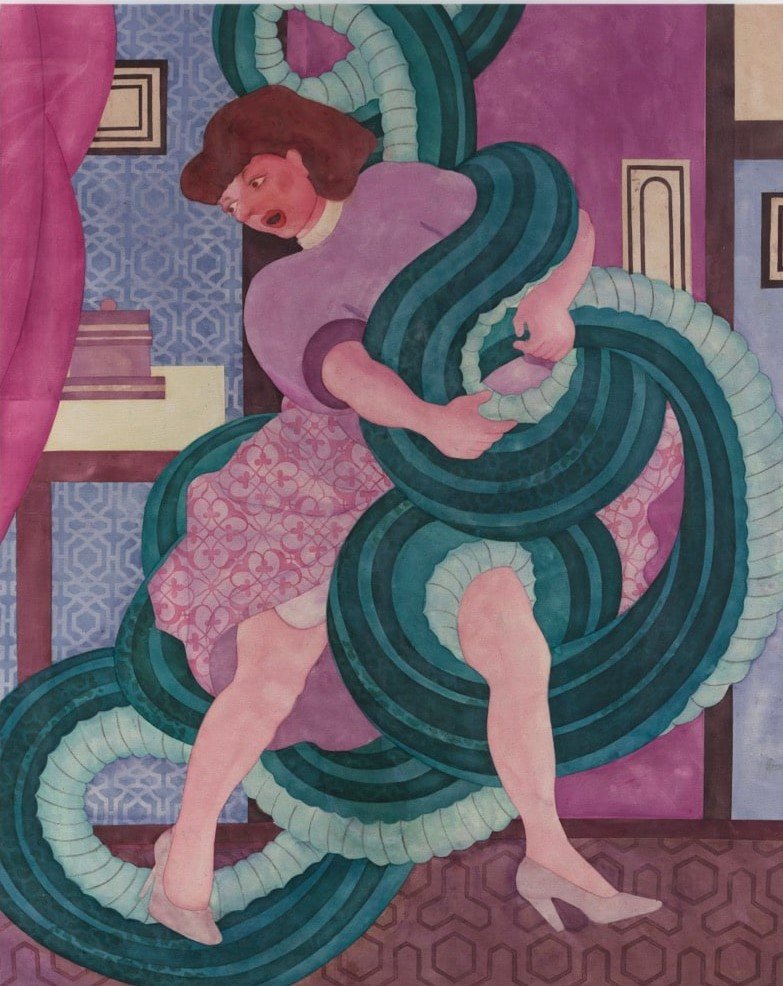 Orkideh Torabi, Embrace of the Unseen, 2023