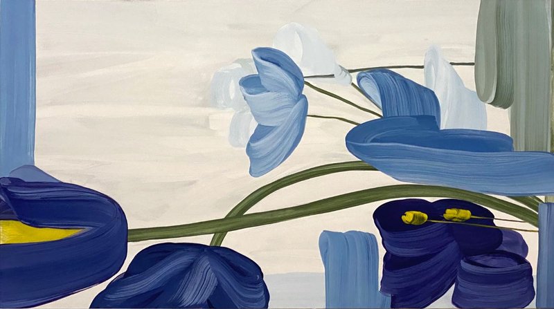 Moje Assefjah, Blue Blossoms, 2021