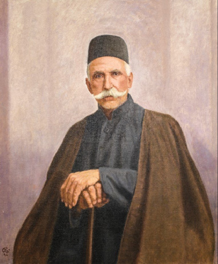 Keikhosro Khoroush, Portrait of Kamal-ol-Molk, 2016