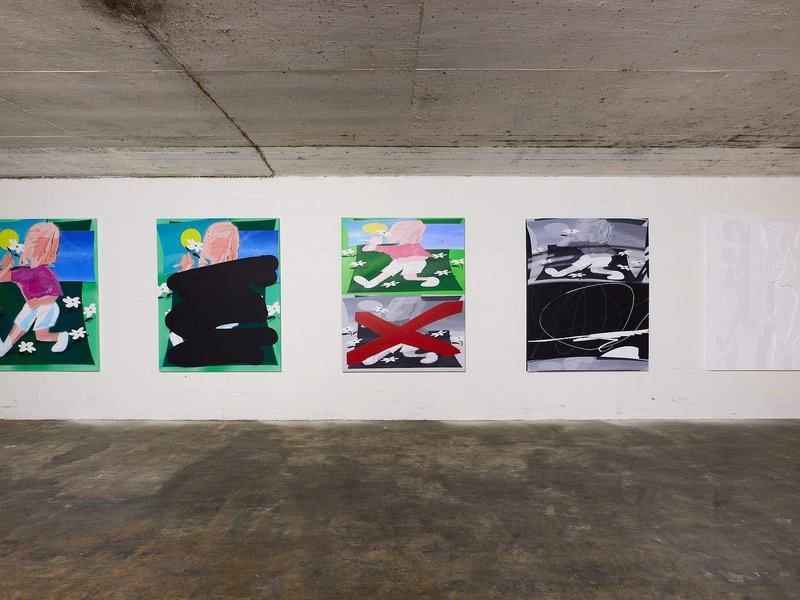 Installation view.