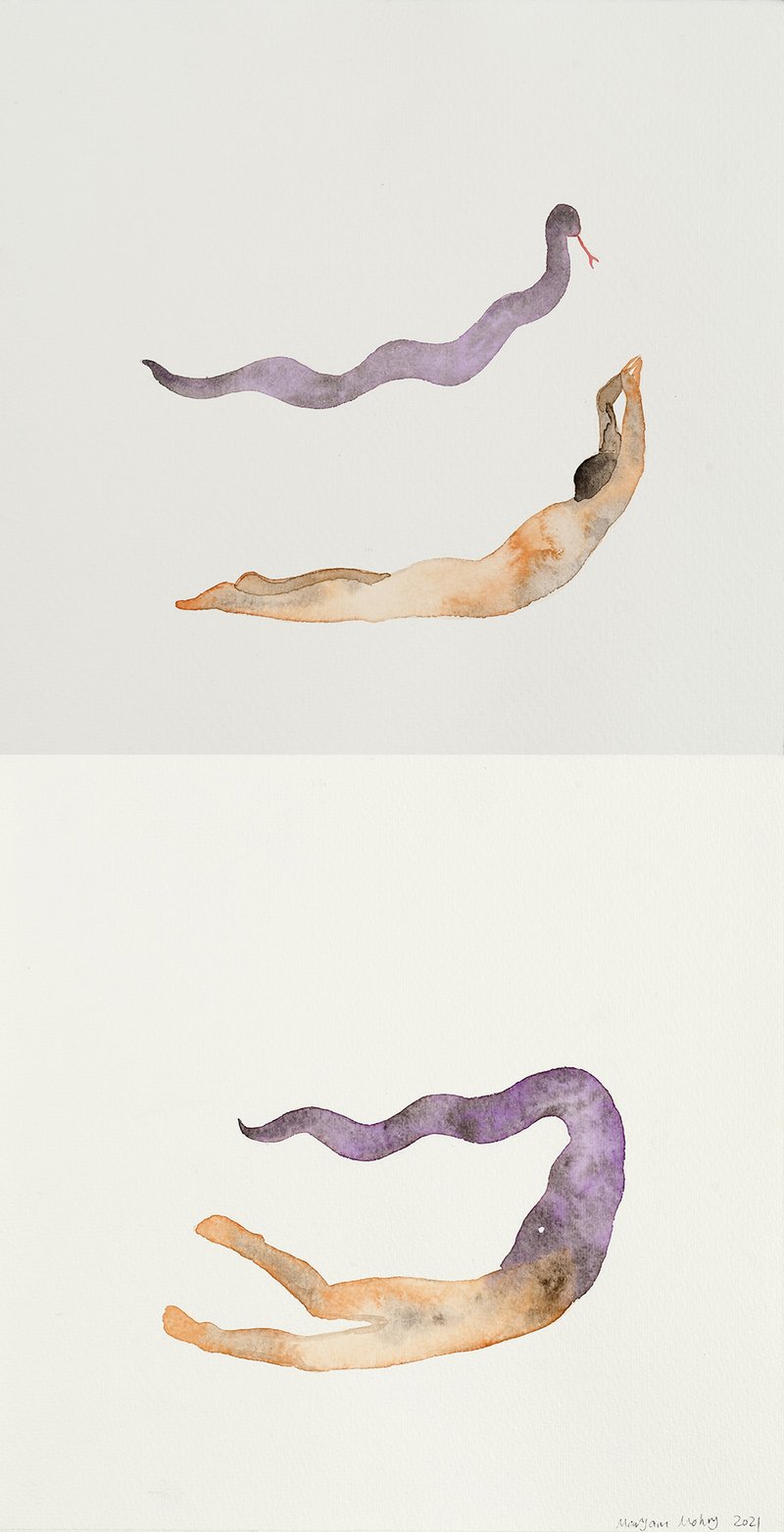 Maryam Mohry, I Can be a Snake, 2021