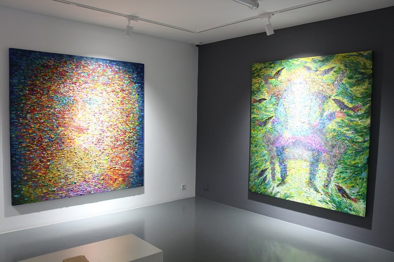 Surrendered Heart, installation view