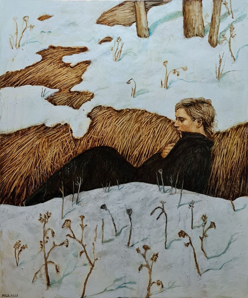 Parsa Hosseinpour, Shall Become the Snow, 2021
