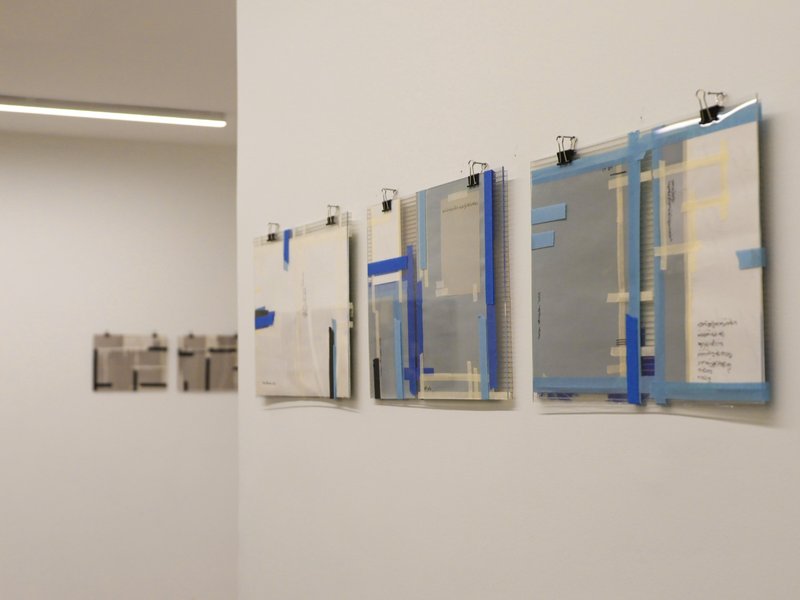 Three Dimensional Essay on Folding Memories, installation view
