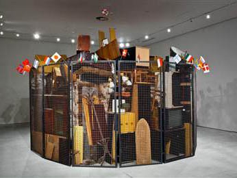 Installation view.