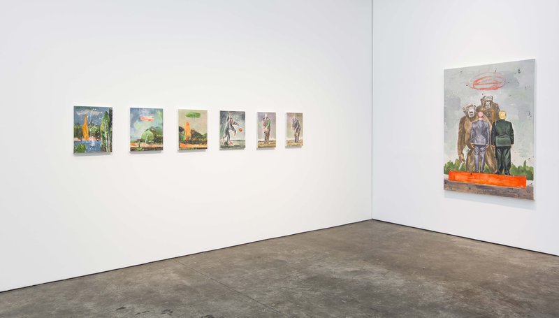 Fractures, installation view