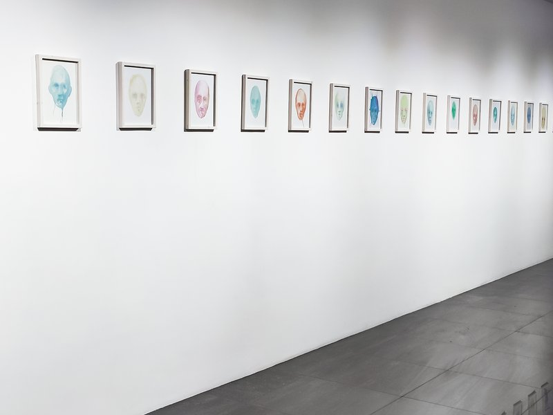 Psychozoa, installation view