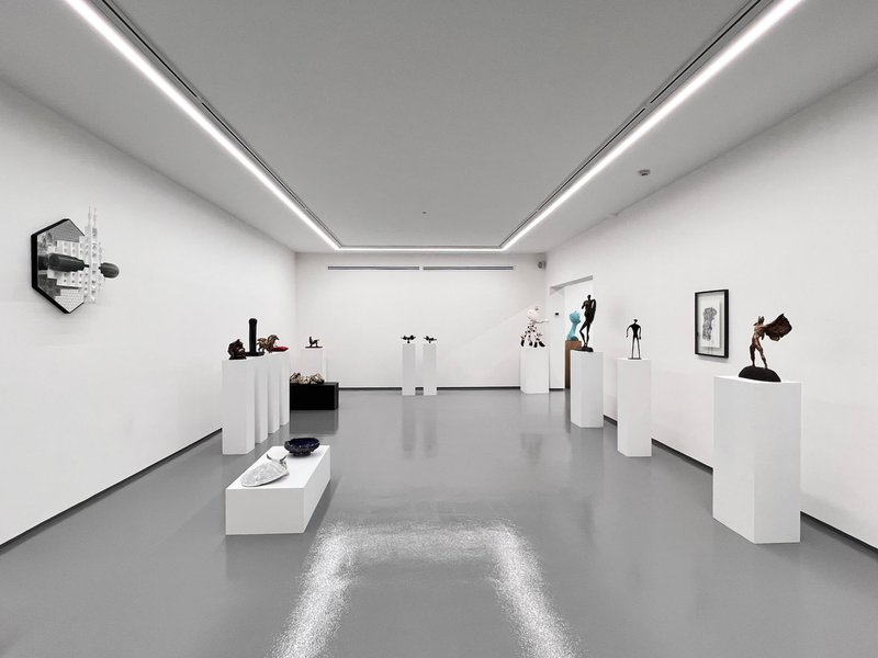 The Jewel Split Open and the Thought Came Out , installation view