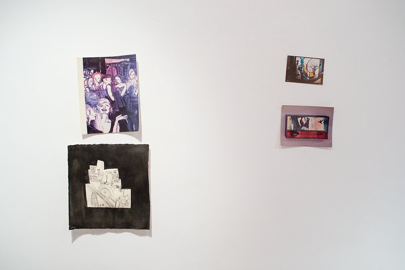 Studio Visit, installation view
