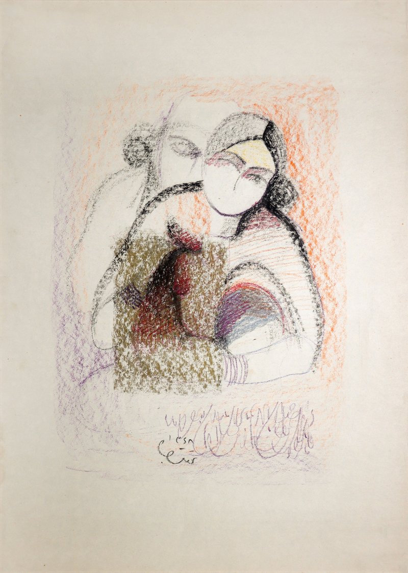 Mohammadali Taraghijah, Untitled, 1989