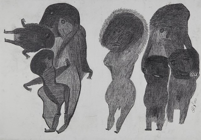 Davood Koochaki, Figures, Large and Small, 2015