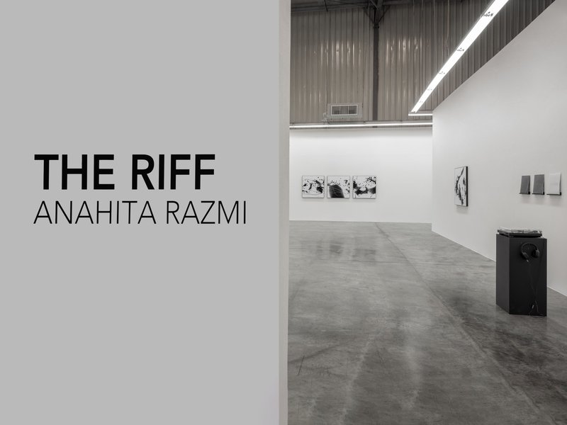 THE RIFF, installation view
