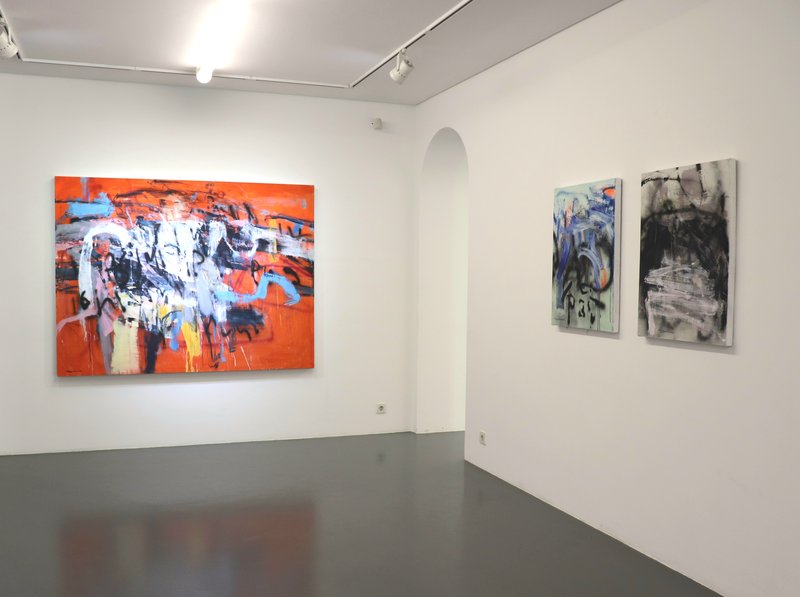 Back To Back, installation view