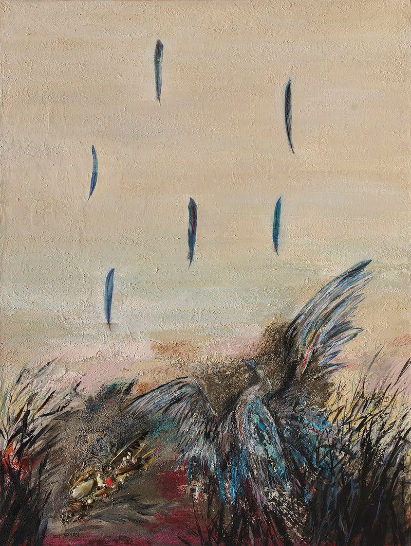 Katayoun Moghadam, Left Over From Migration, 2022
