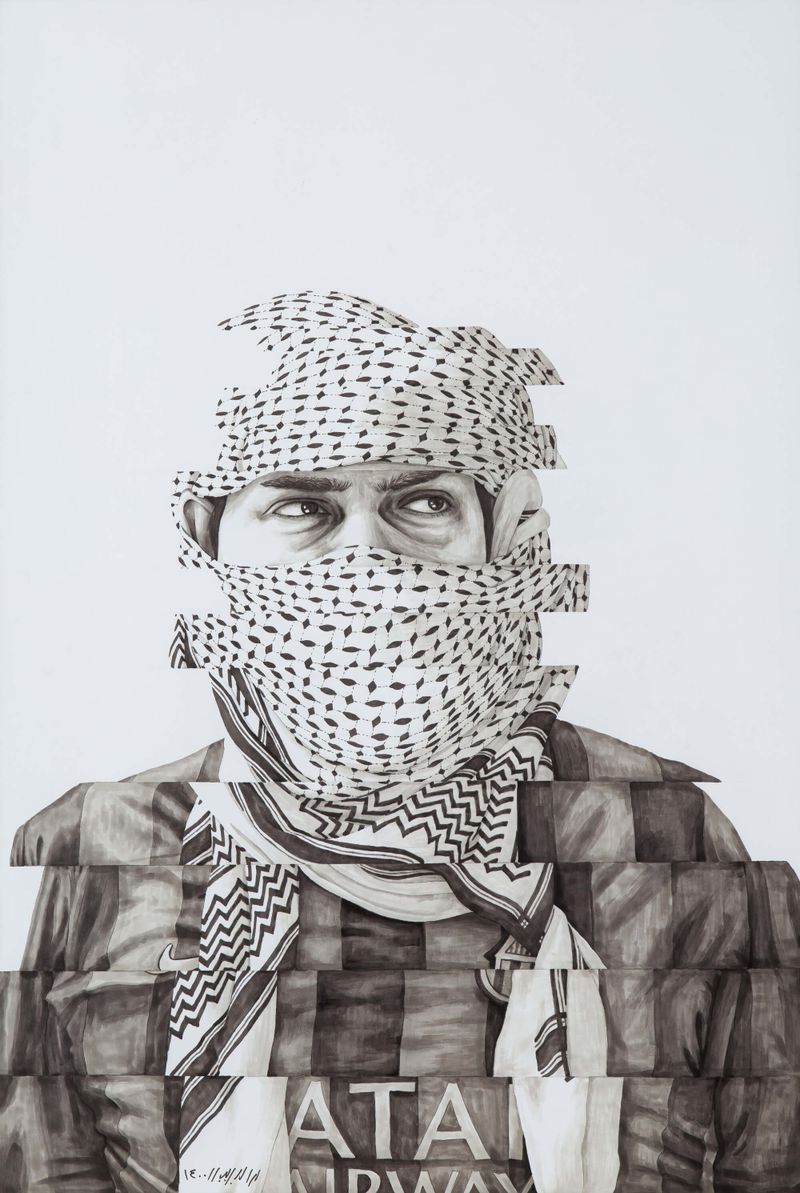Lohrasb Bayat, Untitled from Domesticated Series, 2021