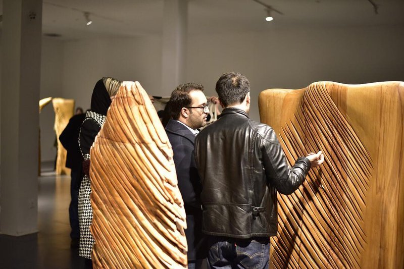 نمایشگاه مجسمه، نمای چیدمان
