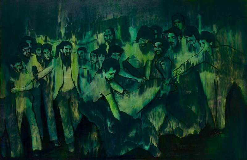 Afshin Chizari, Yellow Masculinity, 2021