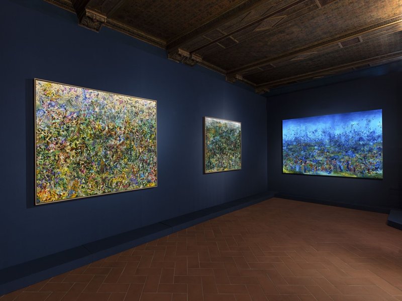 Beautiful Lies , installation view