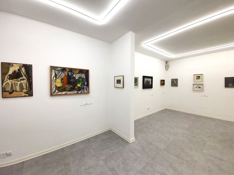 Re-Rhyparography, installation view