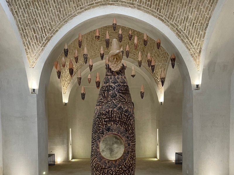 A Selection of Sculptures by Ali Etebar, installation view