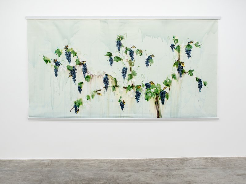 I Made Wine and It Turned To Grapes, installation view