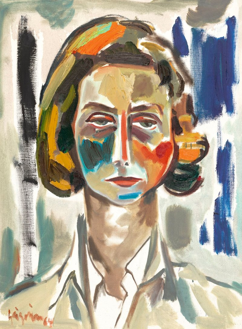 Marcos Grigorian, Portrait of Patti Flynn, 1964