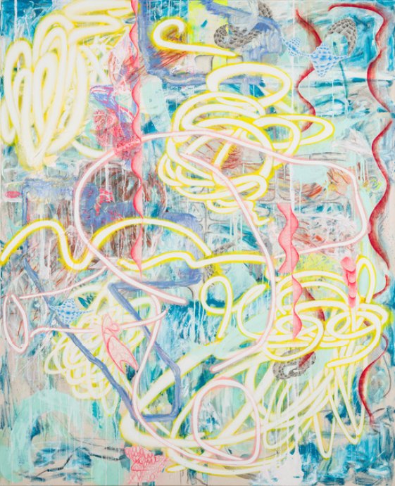 Yun Kyung Jeong, Blue Meteor, 2022