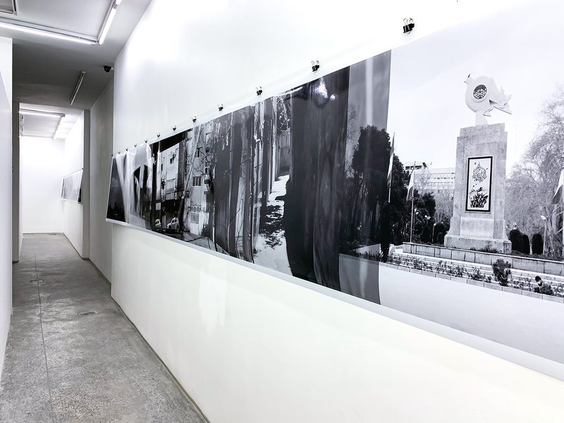 عکسی که زنده‌گی‌ست، نمای چیدمان