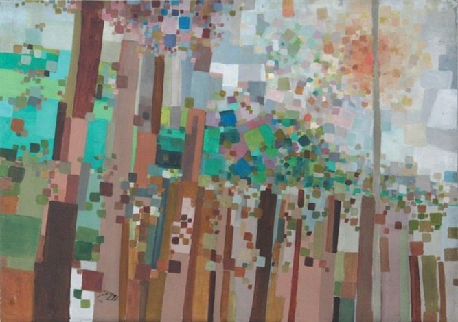 Jafar Rouhbakhsh, Untitled 1351, 1972