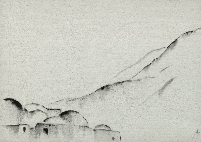 سهراب سپهری، بدون عنوان (روستا)، 1355