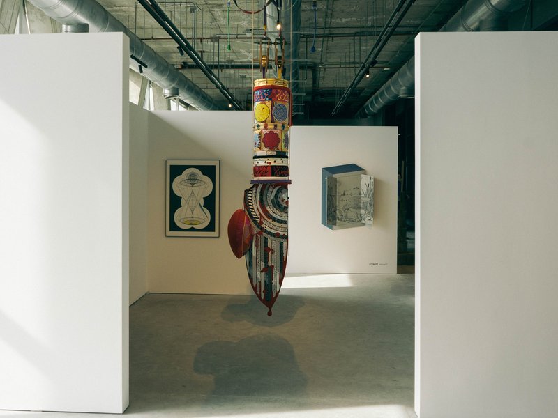 Above and Beyond, installation view
