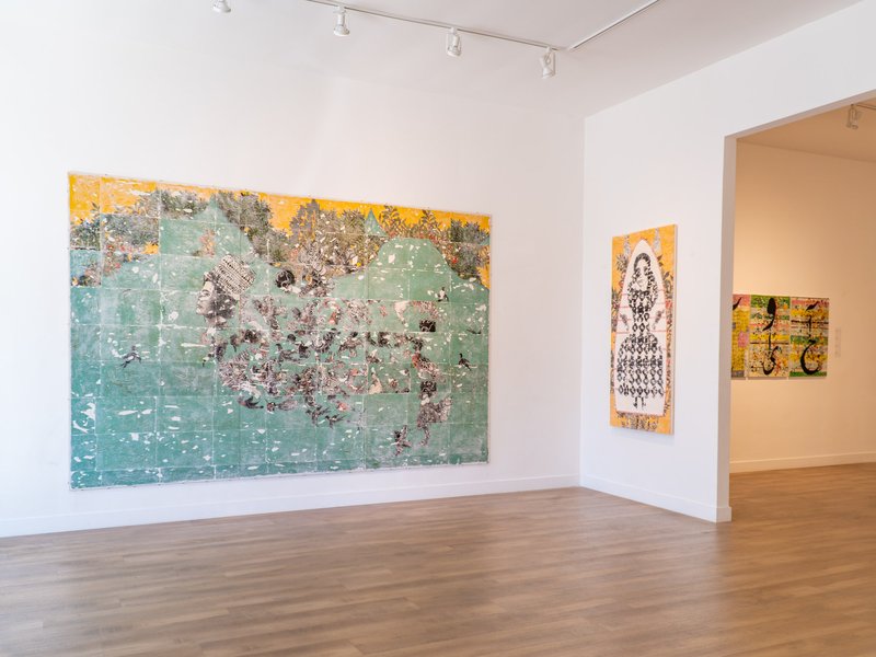 Inspired By Woman, Life, Freedom, installation view