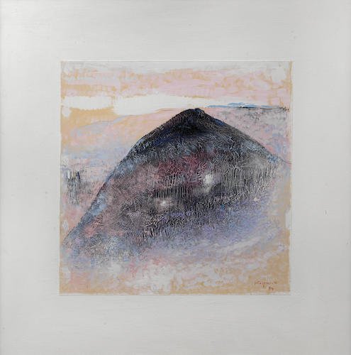 Hossein Kazemi, The Mountain, 1984