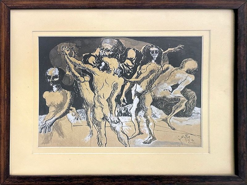 Manouchehr Safarzadeh, Untitled, 1970