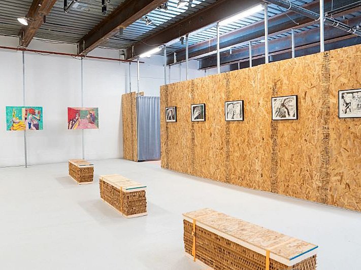 I Wish You Felt the Same Way, installation view