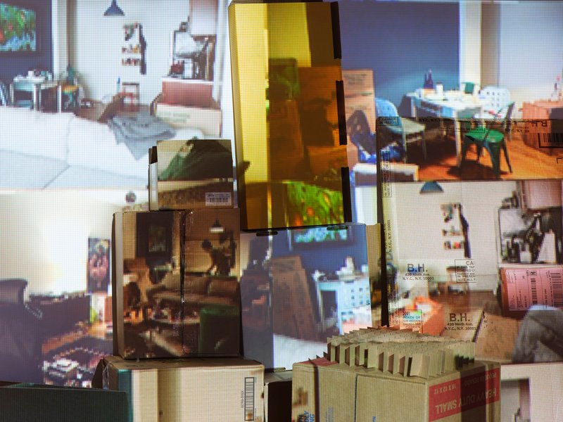 Center is not a particular point on the earth’s surface, installation view