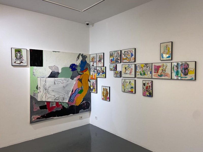 Carbon, installation view