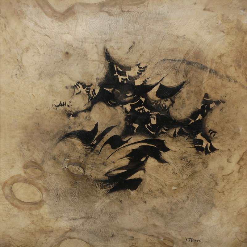 Sadegh Tabrizi, Composition, 1965