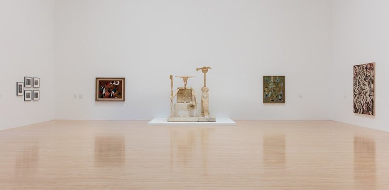 Installation view.